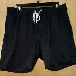RVCA Men's Classic Black Board Shorts